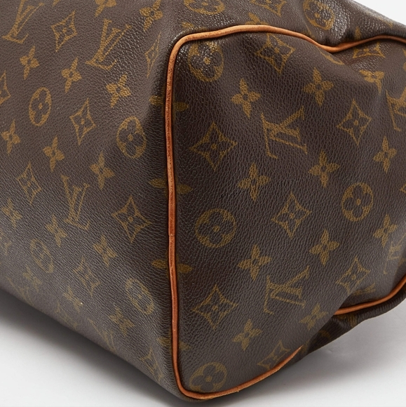 ❌️SOLD❌️ Louis Vuitton Speedy 35 Vintage 1984 -  authentic leather tote monogram - Picture 13 of 14